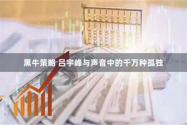 黑牛策略 吕宇峰与声音中的千万种孤独